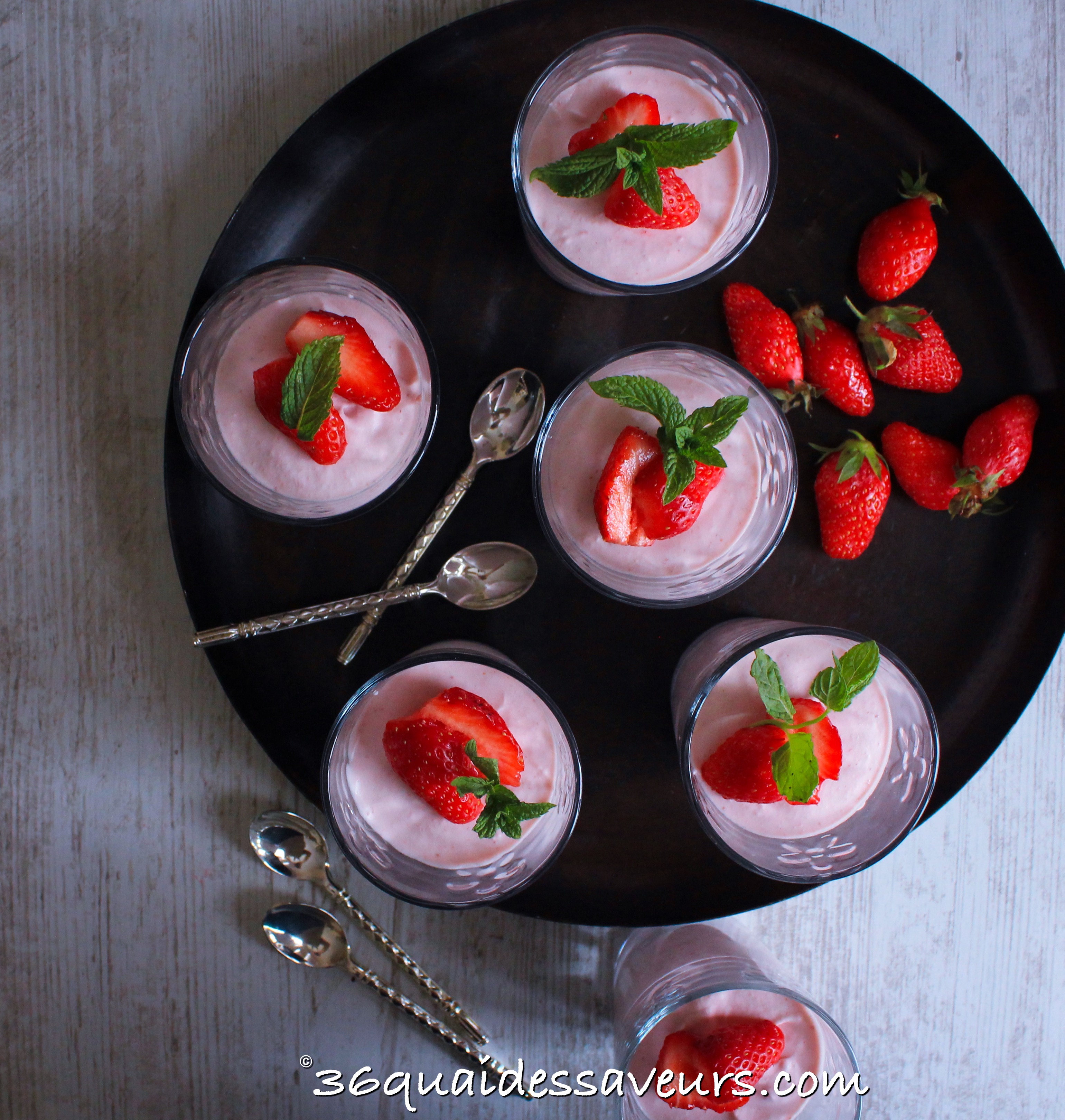 mousse de fraises au mascarpone – 36 Quai Des Saveurs