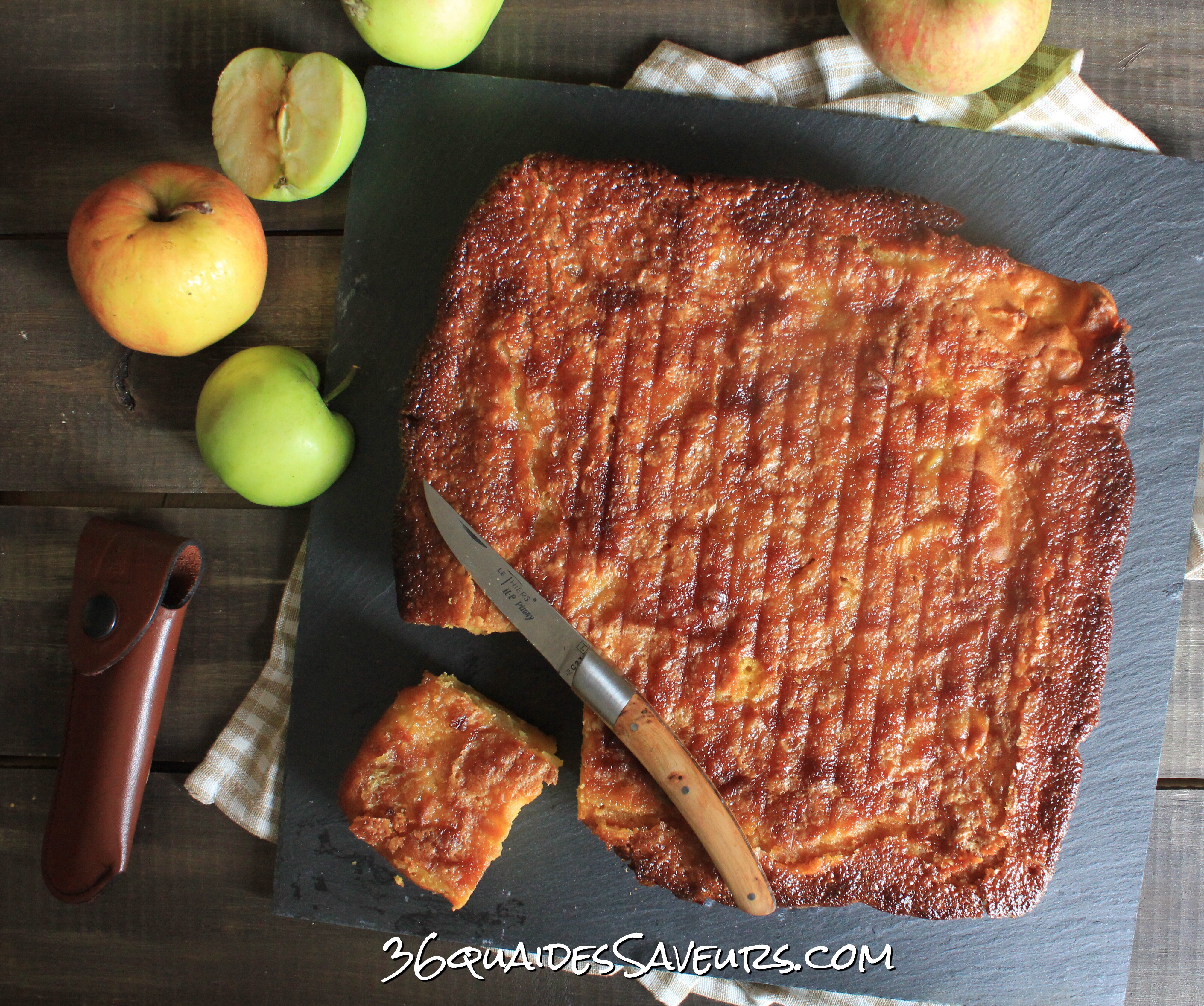 Gateau Moelleux Aux Pommes 36 Quai Des Saveurs