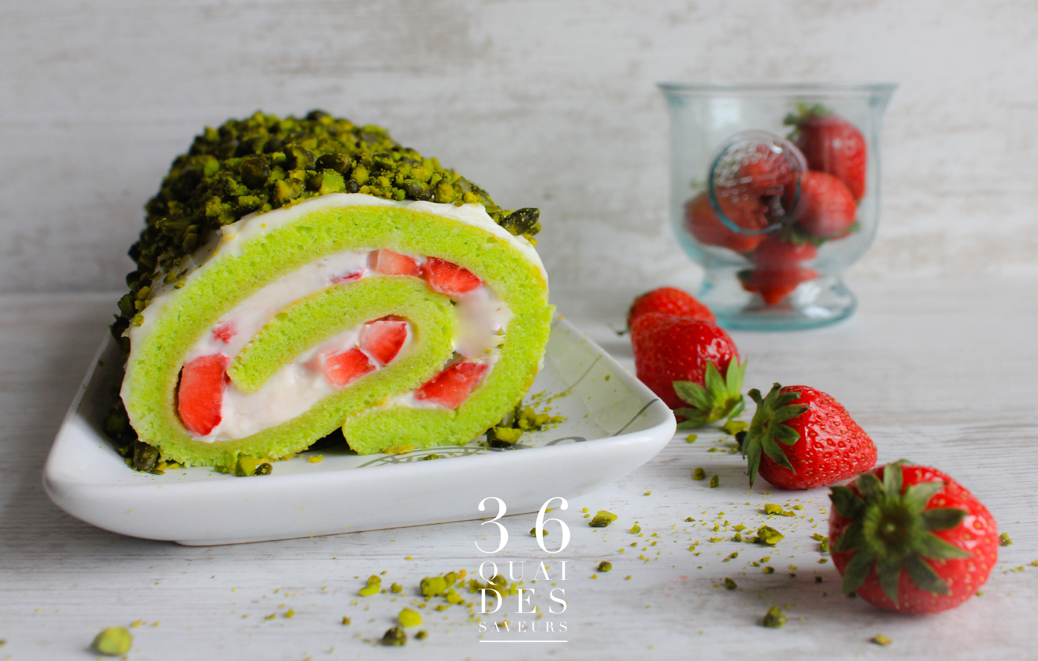 Roule Aux Fraises Et Au Mascarpone 36 Quai Des Saveurs Roule Aux Fraises Et Au Mascarpone 36 Quai Des Saveurs